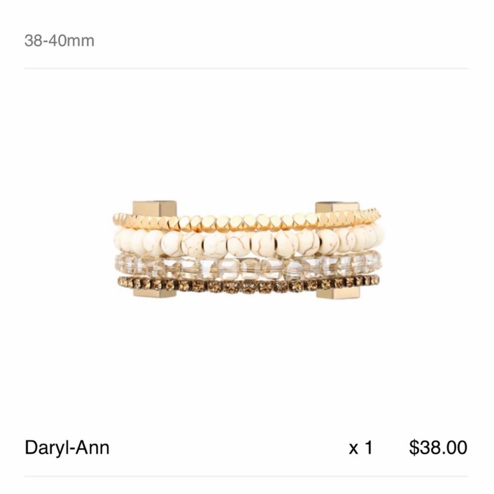 Victoria Emerson x Darylann Denner bracelet